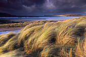 Balnakeil Beach, Winternachmittag, Durness, Sutherland, Highlands, Schottland, Vereinigtes Königreich, Europa