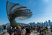 Allee der Sterne, Hongkong, China, Asien