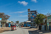 Stadtzentrum von Burao, südöstliches Somaliland, Somalia, Afrika