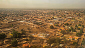 Luftaufnahme von Wau, West Bahr el Ghazal, Südsudan, Afrika