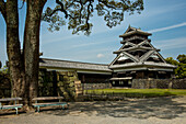 Kumamoto Japanese Castle, Kumamoto, Kyushu, Japan, Asia