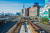 Downtown Nagasaki, Kyushu, Japan, Asia