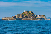 Hashima Island (Gunkanjima) (Warship Island) (Battleship Island), Nagasaki, Kyushu, Japan, Asia