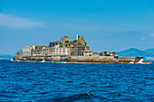 Hashima Island (Gunkanjima) (Warship Island) (Battleship Island), Nagasaki, Kyushu, Japan, Asia