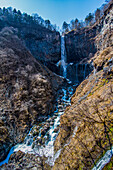 Kegon Waterfall (Kegon no taki), UNESCO World Heritage Site, Nikko, Tochigi Prefecture, Kanto, Honshu, Japan, Asia