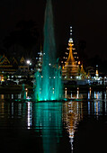 Aspekte von buddhistischen und chinesischen Tempeln in Mae Hong Son, Thailand, Südostasien, Asien