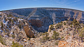 Die Klippen des Waldron Canyon westlich von Hermits Rest, Grand Canyon, Arizona, Vereinigte Staaten von Amerika, Nordamerika