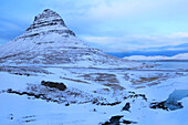 Berg Kirkjufell, Snaefellsnes-Halbinsel, Westisland, Polargebiete