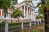 Blick auf das Gebäude des Parlaments von Südafrika, Kapstadt, Westkap, Südafrika, Afrika