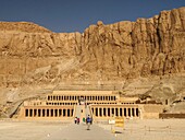 Ägypten, Oberägypten, Niltal, Gebiet Luxor, Thebanische Nekropole, UNESCO-Weltkulturerbe, West-Theben, Deir El Bahari, Hatschepsut-Tempel