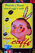 Italien, Kampanien, Neapel, historisches Zentrum, von der UNESCO zum Weltkulturerbe erklärt, Caffetteria Mexico, Via Domenico Capitelli