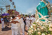 United States, New England, Massachusetts, Cape Ann, Gloucester, Saint Peters Fiesta, Traditional Italian Fishing Community Festival, procession of the saints