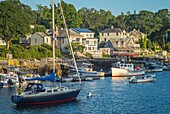 Vereinigte Staaten, Neuengland, Massachusetts, Cape Ann, Gloucester, Annisquam Village, Lobster Cove, Sonnenuntergang