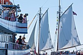 Vereinigte Staaten, Neuengland, Massachusetts, Cape Ann, Gloucester, Gloucester Schooner Festival, Zuschauer