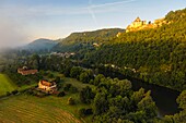 France, Dordogne, Castelnaud, castle of Castelnaud