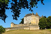 France, Dordogne, Sainte Mondane, castle of Fenelon, 15th century, house of François de Salignac de Lamothe Fenelon, the author of the Telemaque