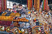 Armenien, Eriwan, GUM-Markt, überdachter Markt für armenische Spezialitäten, Verkauf von Süßwaren