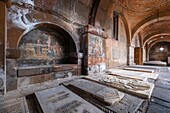 Armenia, Armavir region, Etchmiadzin, religious complex of Etchmiadzin listed as World Heritage by UNESCO, Saint Gayane church built in the 7th century