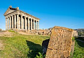 Armenien, Region Kotayk, Garni, Festung von Garni, heidnischer Tempel aus dem ersten Jahrhundert, einzigartiges Denkmal aus der hellenistischen Periode in Armenien