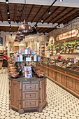 Belgium, Western Flanders, Bruges, historical centre listed as World Heritage by UNESCO, chocolatier gourmet Belgium