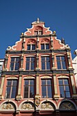 Belgium, Western Flanders, Bruges, historical centre listed as World Heritage by UNESCO, Flemish style facade