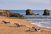 Frankreich, Vendee, Saint Hilaire de Riez, 5 Pineaux Strand