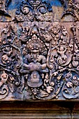 Cambodia, Angkor on World Heritage list of UNESCO, Banteay Srei, built in 10 th century