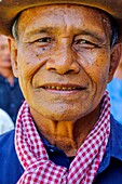 Cambodia, Preah Vihear province, Preah Vihear temple, on the world heritage list of UNESCO, dated 9 to 11 th. century, khmers pilgrims