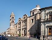 Mexiko, Bundesstaat Michoacan, Morelia, Historisches Zentrum von Morelia, von der UNESCO zum Weltkulturerbe erklärt, Kirche Las Monjas