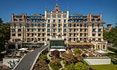 Switzerland, Vaud Canton, city of Lausanne, the brand new refurbished Royal Savoy Hotel