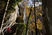 France, Doubs, Mouthier Haute Pierre, the cave of the Faux Monnayeurs