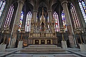 France, Nord, Lille, The Saint Maurice church is a church located rue de Paris, in the historic center of Lille