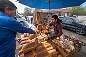 Armenia, Shirak region, Gyumri, historic district or Kumayri, the market