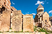 Armenia, Vayots Dzor region, surroundings of Yeghegnadzor, Amaghou valley, Noravank monastery, 14th century Surb Astvatsatsin church (Holy Mother of God)