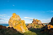 Armenia, Gegharkunik region, Hayravank, the 9th and 10th centuries Hayravank monastery built on a rocky promontory overlooking Sevan Lake