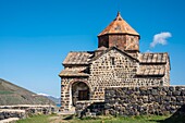 Armenia, Gegharkunik region, Sevan, Sevanavank monastery on the banks of Sevan lake