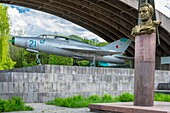 Armenia, Lorri region, Debed valley, surroundings of Alaverdi, Sanahin village, Mikoyan Brothers Museum, one of which was the designer of the famous MIG 21 fighter plane