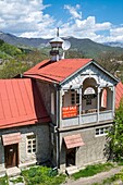 Armenia, Tavush region, Dilijan, thermal and spa resort nestled in a mountainous and wooded area, preservation of traditional housing in the old town