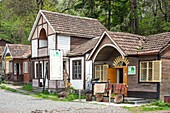 Armenia, Tavush region, Dilijan, thermal and spa resort nestled in a mountainous and wooded area, preservation of traditional housing in the old town