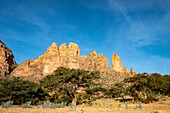 Ethiopia, Tigray regional state, Gheralta range, landscape