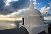 Italy, Sicily, Aeolian Islands, listed as World Heritage by UNESCO, Lipari Island, Quattropani Chiesa Vecchia (the old church)