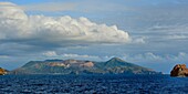 Italy, Sicily, Aeolian Islands, listed as World Heritage by UNESCO, Vulcano Island and its volcano