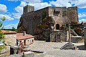 Portugal, center region, castle of medieval village of Sortelha in Serra da Estrela natural parc