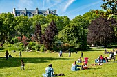 France, Paris, the Parc Monceau