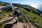 Italien, Sizilien, Äolische Inseln, von der UNESCO zum Weltkulturerbe erklärt, Lipari, chiesa vieja de Quattropani