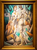 Sweden, Vastra Gotaland, Goteborg (Gothenburg), the Beaux-Arts museum, Two Women of Jean Metzinger