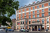 Ireland, Dublin, St Stephen's Green, the Shelbourne Hotel located in a listed building