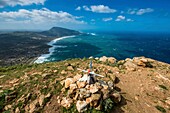 Italy, Sicily, Cornino, Monte Cofano, 659 m