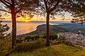 Greece, Ionian Islands, Corfu, the village of Chlomos