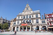 Belgien, Ostflandern, Gent, Städtisches Theatergebäude, Königliches Niederländisches Theater aus dem Jahr 1899, am Sint-Baafsplein